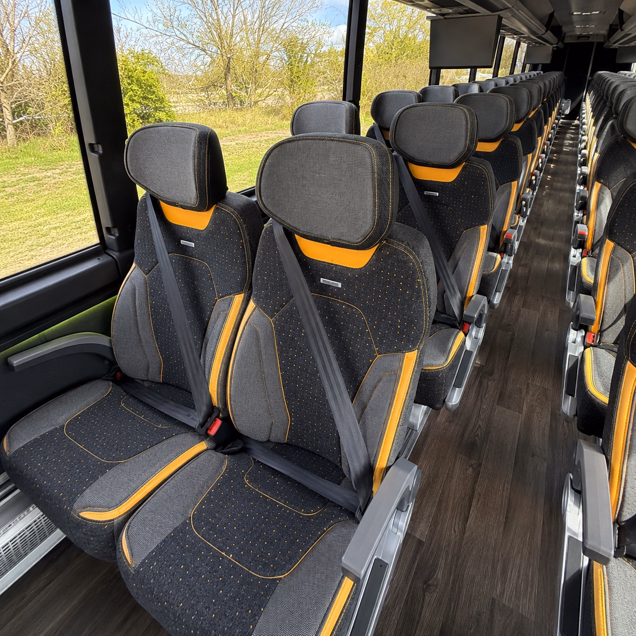 long distance government charter buses to sacramento and beyond