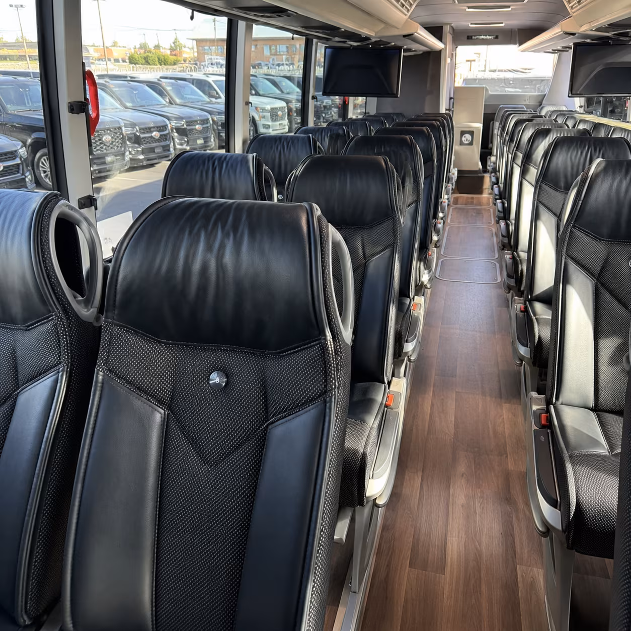 simi valley charter bus interior gallery