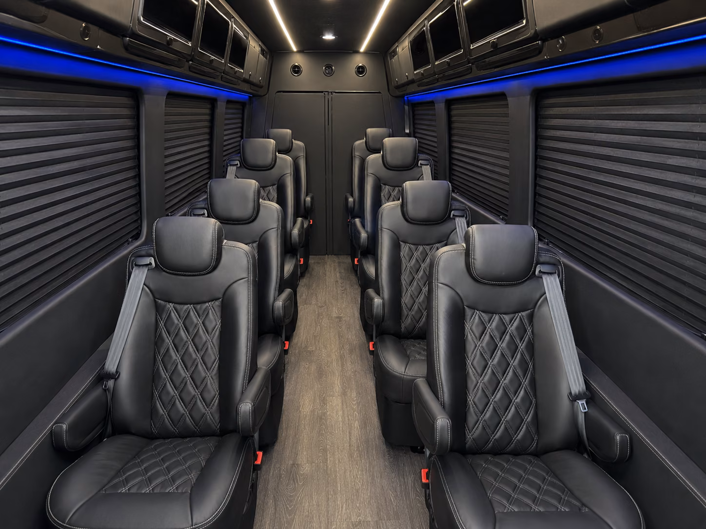 simi valley employee transportation onboard seating