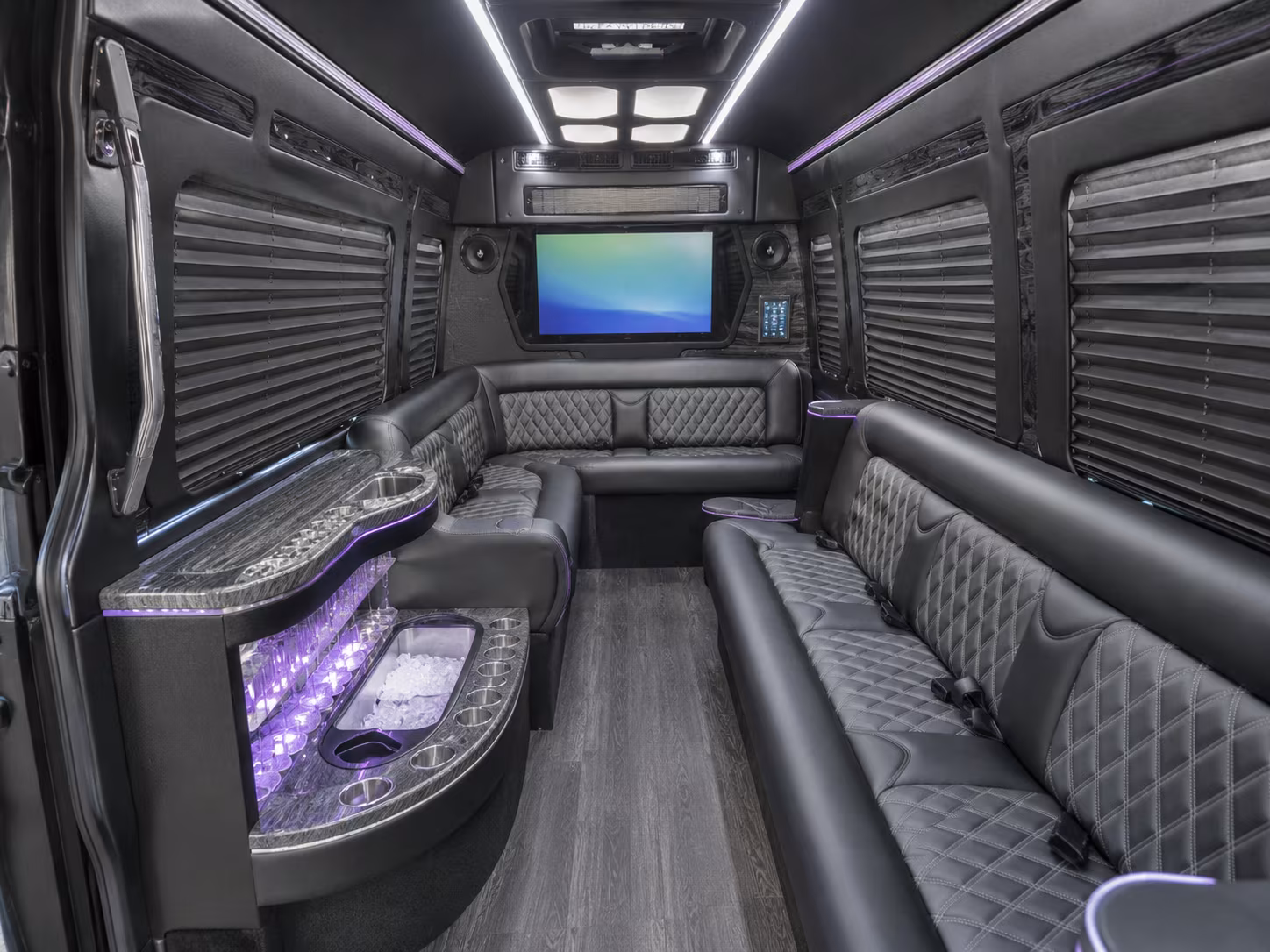 simi valley party bus interior